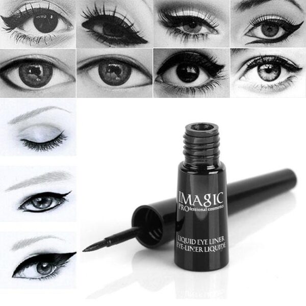 IMAGIC 1PCS Pro Eyeliner Waterproof Liquid Type Makeup Eye Liner Nature Long Lasting - Image 3