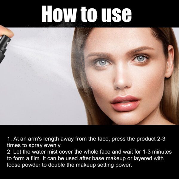 Matte Setting Spray, Oil Control Long-lasting Makeup Waterproof Setting Spray - Image 7