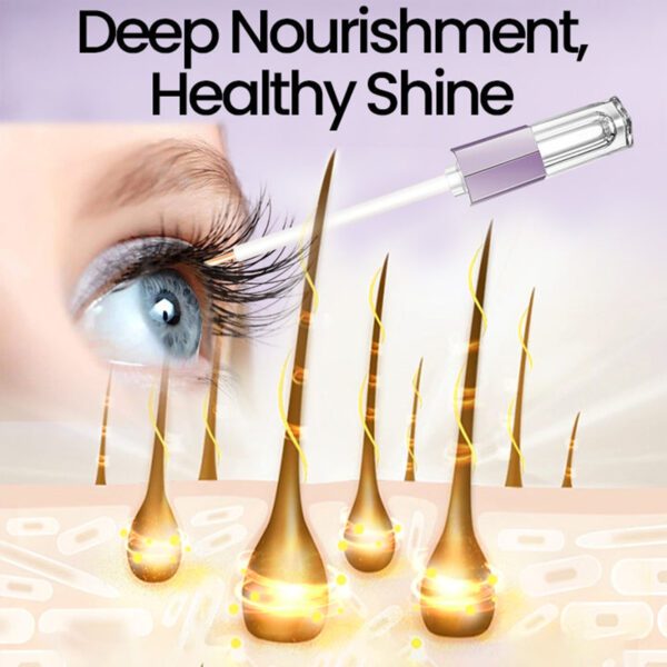 Lengthening Curl Mascara, Lashes Naturally Long Thick Curly And Black Mascara - Image 5