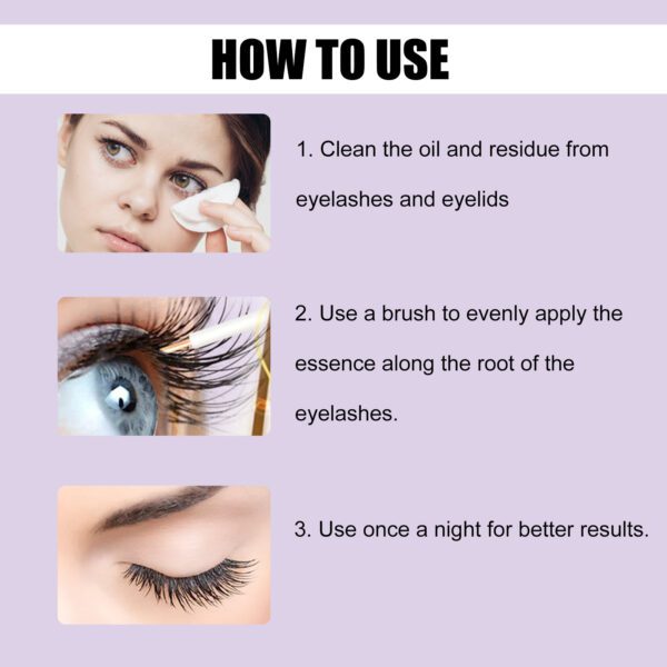 Lengthening Curl Mascara, Lashes Naturally Long Thick Curly And Black Mascara - Image 7