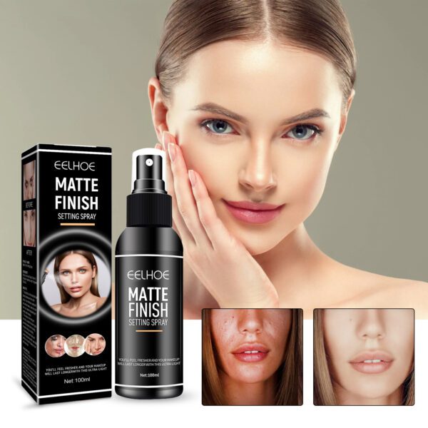 Matte Setting Spray, Oil Control Long-lasting Makeup Waterproof Setting Spray - Image 2